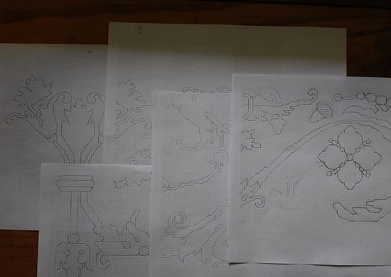 Two over, two diagonal, two&nbsp;up